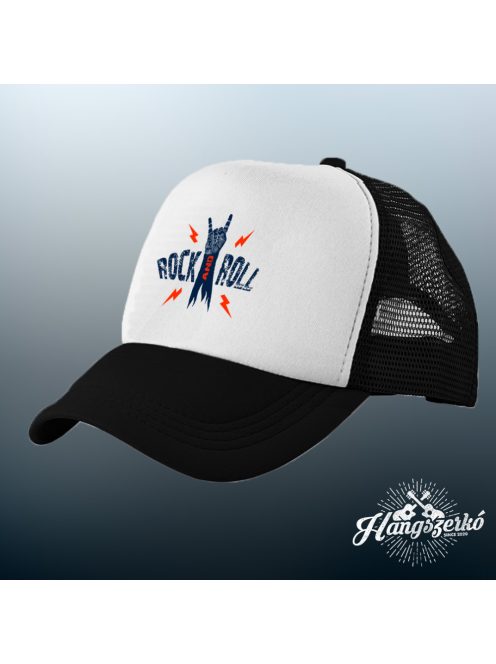 Rock and Roll metál villa baseball sapka