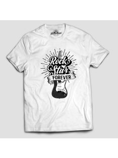 Gitáros Rock star forever férfi póló