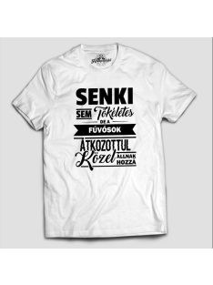   Senki sem tökéletes de a fúvósok átkozottul közel állnak hozzá póló