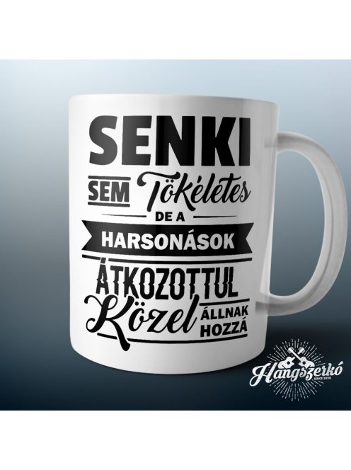 Senki sem tökéletes de a harsonások átkozottul közel állnak hozzá bögre