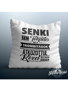   Senki sem tökéletes de a trombitások átkozottul közel állnak hozzá párna
