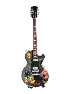 Slash (The Guns N Roses) mini gitár, állvánnyal