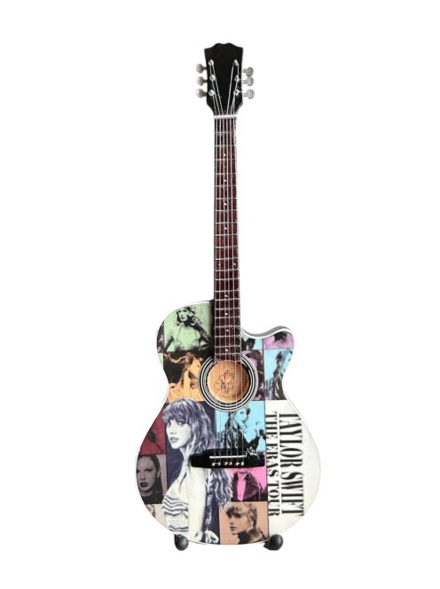 Taylor Swift mini gitár, állvánnyal