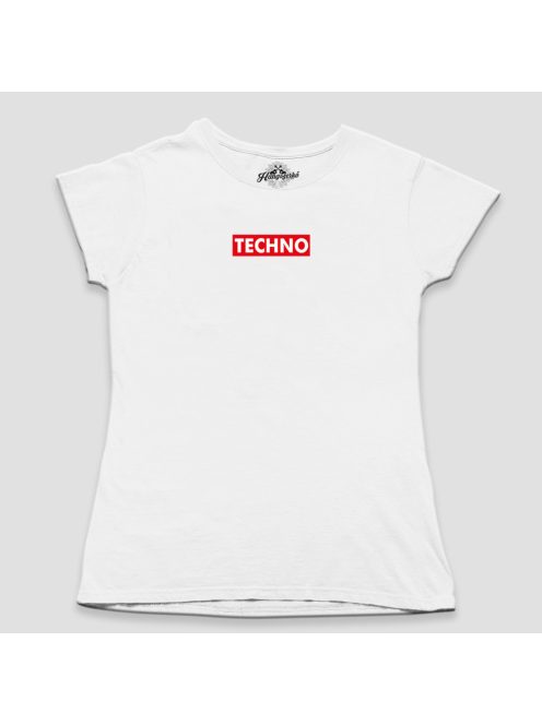 Techno női póló