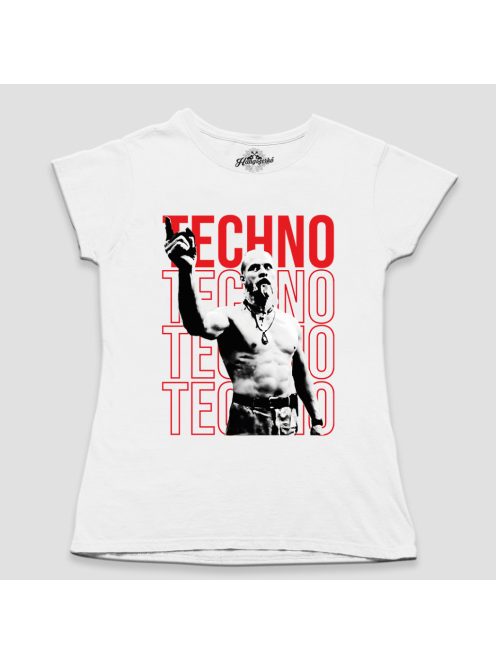 Techno viking női póló