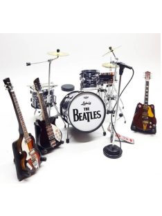 Kurt Cobain (Nirvana)  mini gitár, állvánnyal v2