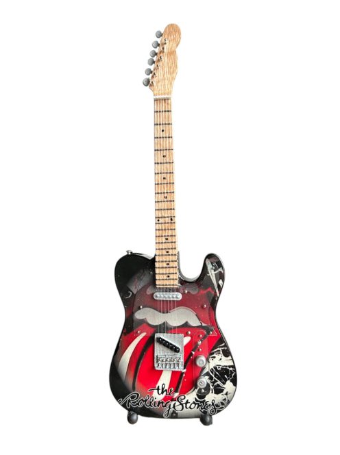 The Rolling Stones mini gitár , állvánnyal