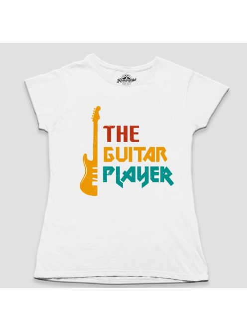 The guitar player női póló